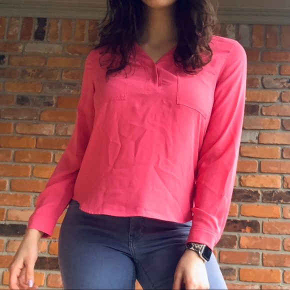 Pink Blossom Nine West Tunic NWT - Picture 2 of 8